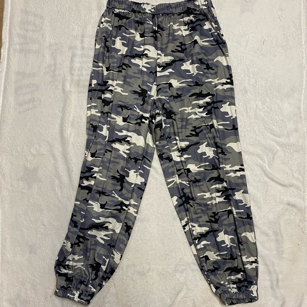 Shein camo joggers
